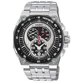 Seiko Mens Mechanitech Kinetic Chronograph Watch #SNL053 by Seiko