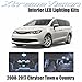 XtremeVision Chrysler Town & Country 2008-2017 (16 Pieces) Cool White Premium Interior LED Kit Package + Installation Tool