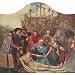 Quentin Massys (Entombment) Art Poster- 13x19 custom fit with RichAndFramous Black 99 inch Poster Hangers