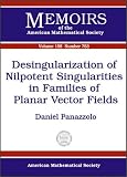 Desingularization of Nilpotent Singularities in Families of Planar Vector Fields