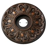 Monte Carlo MED2401RB Strasburg 24-Inch Ceiling Medallion, Roman Bronze