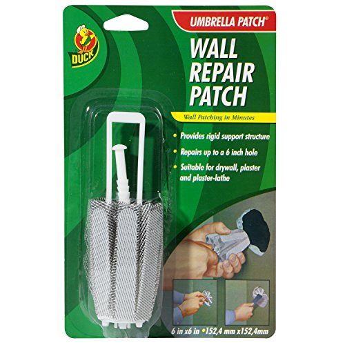Duck Brand 643090 Umbrella Wall Repair Patch, 6-Inch x 6-Inch
