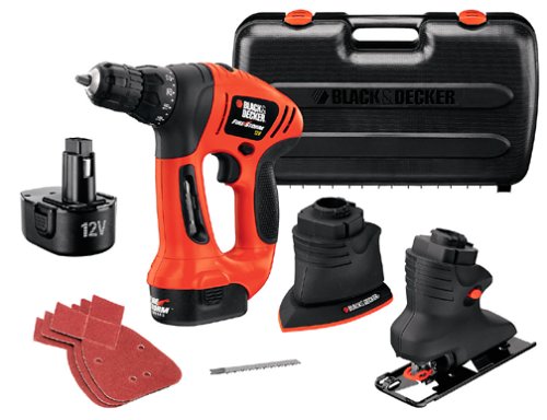 Black & Decker MT1203K-2 12-Volt Multi-Tool Cordless Kit