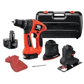 Black & Decker MT1203K-2 12-Volt Multi-Tool Cordless Kit
