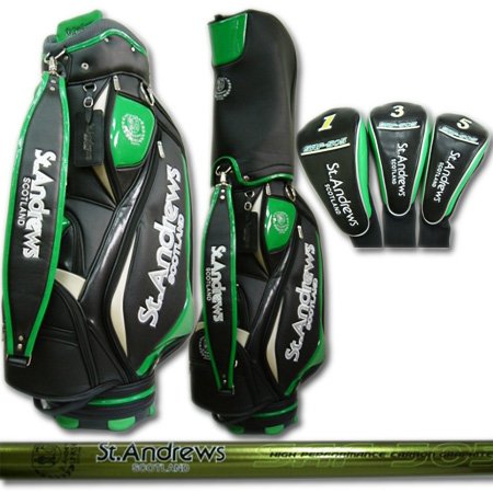 Sｔ.Andrews（セントアンドリュース）メンズゴルフセット（デュラルミンドライバー、FW＃3・＃5、＃5〜9I、PW、SW、PT、CB） SAF-505D Rシャフト