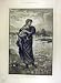 1886 Faithfull Shepherdess Lady Lamb Havers Fine Art