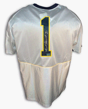 Braylon Edwards Michigan Wolverines Autographed Nike NCAA Football Jersey (White)