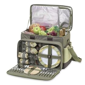 Hamptons Deluxe Picnic Cooler For Four