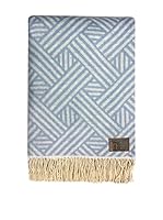 Pandora Plaid (Blanco/Azul Bebé)