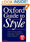The Oxford Guide to Style