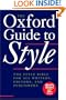 The Oxford Guide to Style