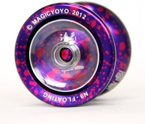 MAGIC YOYO N9 FLOUTING Aluminum Professional YoYo Ball Purple