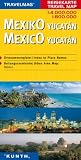 Reisekarte : Mexiko / Yucat&aacute;n - 