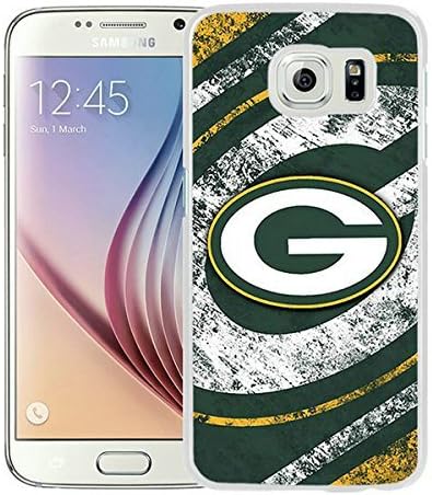 Custom Design Green Bay Packers White Samsung Galaxy S6 Edge cell phone case