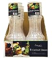 Plastic Disposable Cocktail Glasses 6/Pk (6364)