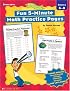 Fun, 5-Minute Math Practice Pages: Grades 6-8 (Ready-To-Go Reproducibles)