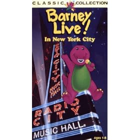 Barney Live! In New York City [VHS]