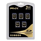 PNY P-SD1GBX5-MF 1GB Secure Digital SD Flash Card Special Value (2-PACK)