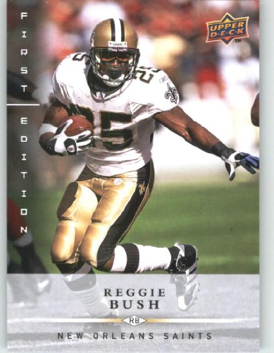 2008 Upper Deck First Edition #92 Reggie Bush - New Orleans Saints (Football Cards)