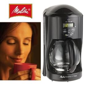 Melitta Gourmet Coffee 1450 watts Fast-Brew 12-Cup Coffeemaker with Digital Clock & Timer