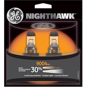 GE 9004NH/BP2 Nighthawk Automotive Replacement Bulbs - Pack of 2