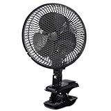 Holmes HACP9B-U Oscillating 2-Speed Clip-On Fan