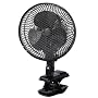 Holmes HACP9B-U Oscillating 2-Speed Clip-On Fan