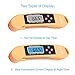Talking Food Thermometer,Instant Thermometer,Best Quick Read Digital Cooking Thermometer for All Food, Grill, BBQ and Candy with Lighting LCD Screen and Speaker by iMallcoo (Orange Upgrade Version)