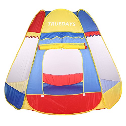 Truedays Kids Play Tent, 59-Inch×59-Inch×45.3-Inch