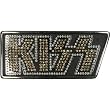 Kiss - Bling Logo Belt Buckle