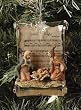 Fontanini Holy Family Music Scroll Christmas Nativity Ornament #56322