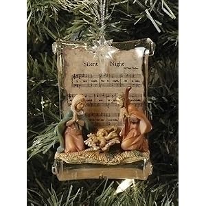 Click to buy Italian Christmas decorations : Fontanini Holy Family nativity ornament from Amazon!