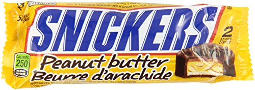 Snickers Peanut Butter Chocolate 50g, 18-Count