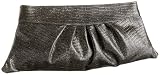 Lauren Merkin Louise Glitter Lizard Hinged Frame Clutch