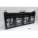 (2) Casil 12v 33ah for Hoveround MPV1, MPV2, MPV3, MPV4, MPV5 Battery