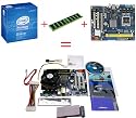 PC-Bundle Aufrüstset / Tuning-Kit Intel Core 2 Quad Q8200 4x 2,3GHz / Intel GMA 3100 Grafik mit 384 MB / Mainboard Asrock G31M-GS / 4GB RAM