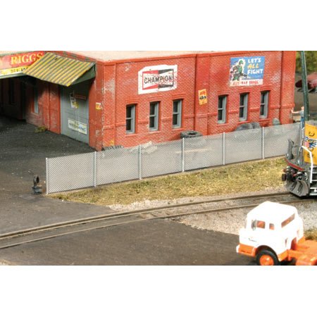 BLMA Models HO Scale 6' Chain Link Fence, 110'