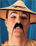 Mustache Long Chinese Black Moustache Costume Accessory