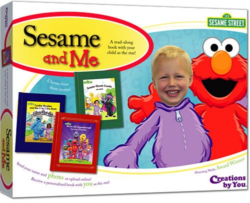 Sesame and Me: Make a read-along book with your child as the star!
