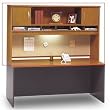 Series C Natural Cherry 72" Hutch 4 Doors By Bush Furniture
