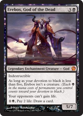 Magic: the Gathering - Erebos, God of the Dead (85/249) - Theros - Foil