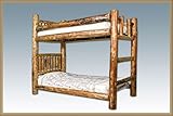 Log - Twin Bunkbed - Glacier Country Collection