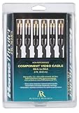 Acoustic Research HT191 Component Video 3-Piece with RCA Male Ends (6 Feet)