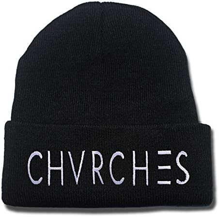 HAISHEN Chvrches Band Logo Beanie Fashion Unisex Embroidery Beanies Skullies Knitted Hats Skull Caps