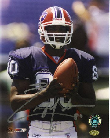 Eric Moulds Buffalo Bills 8x10 Autographed Photograph