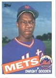 1985 Topps Baseball Card # 620 Dwight Gooden New York Mets Mint Condition- Shipped In Protective Screwdown Display Case!