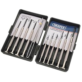 Draper 14059 11 Piece cision Screwdriver Set