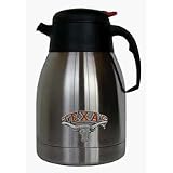 Texas Longhorns Stainless Steel Coffee Carafe