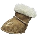 Pumpkin Patch Baby Girls Sheepskin Look Booties, Sand Marle, Small