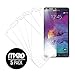 Samsung Galaxy Note 4 Screen Protector Cover, Ultra Clear 5-Pack - MPERO